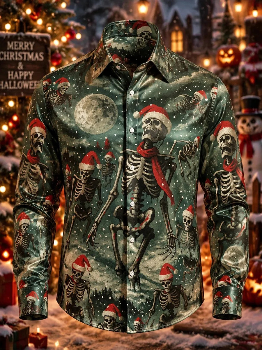 CHEMISE RENNES BOUTONS POUR HOMME - CHEMISIERS DE NOËL
