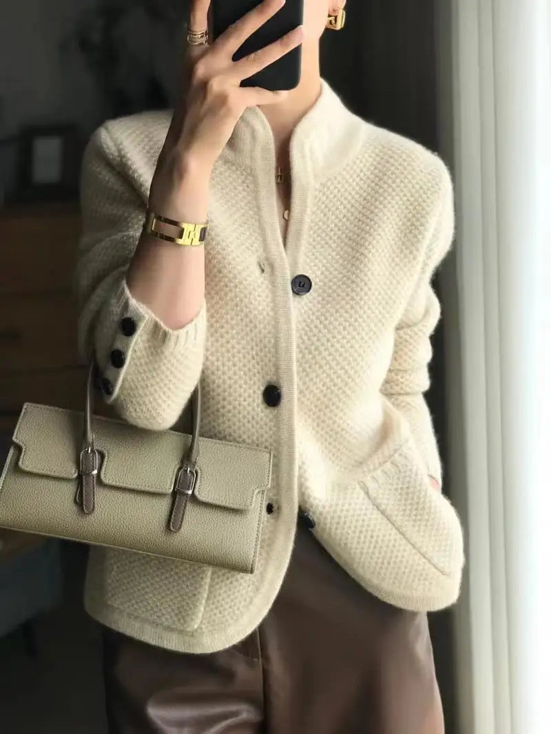 GILET BOUTONNÉ COUPE FLUIDE POUR FEMME