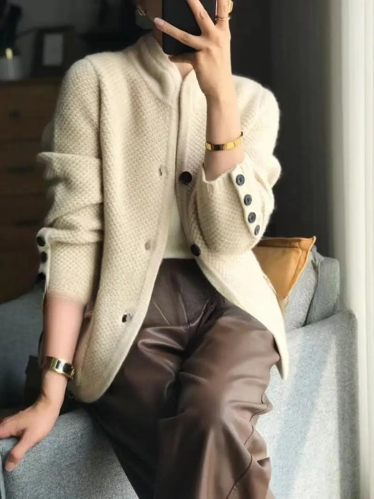 GILET BOUTONNÉ COUPE FLUIDE POUR FEMME