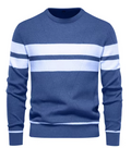 PULL COL ROND CHEVRONS POUR HOMME