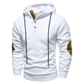 PULL CAPUCHE COL BOUTONNÉ POUR HOMME