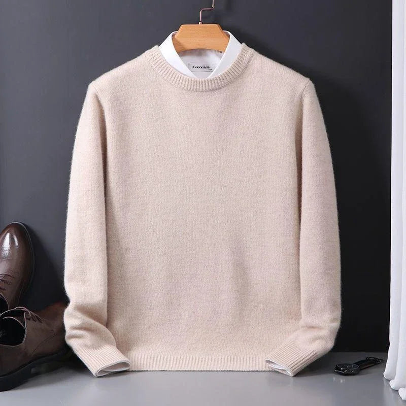 MARCEL PULL MAILLE COL ROND POUR HOMME