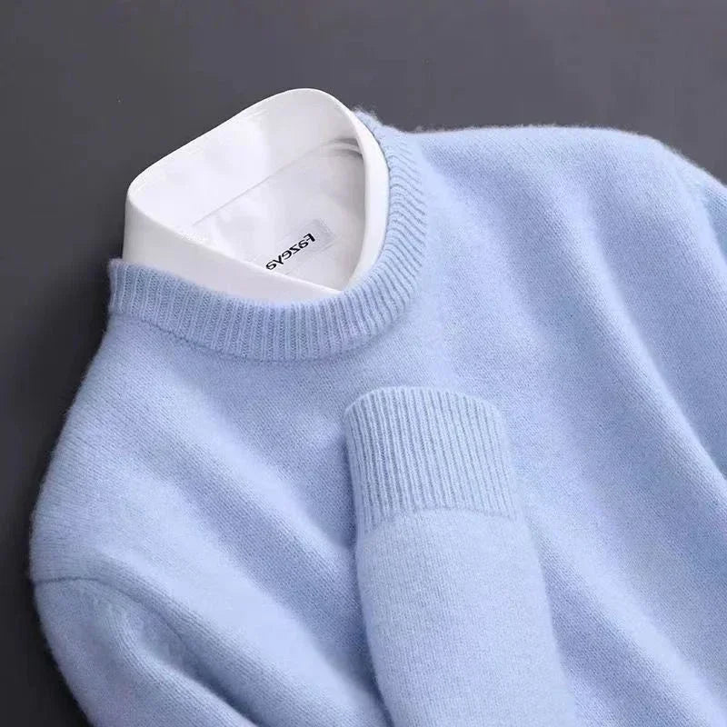 MARCEL PULL MAILLE COL ROND POUR HOMME
