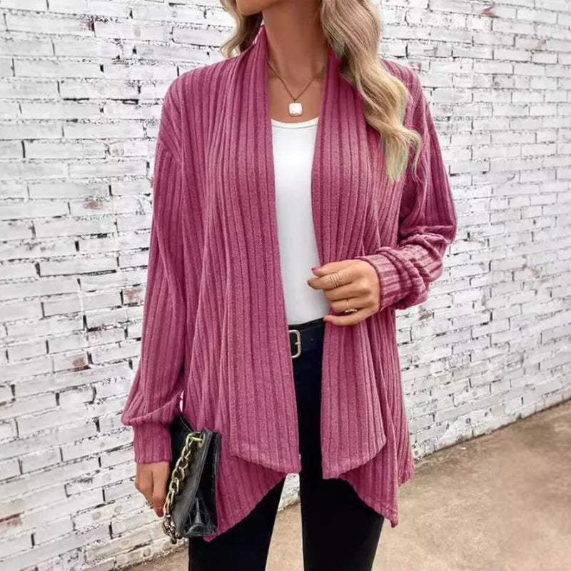 GILET POUR FEMME MAILLE DRAPÉ
