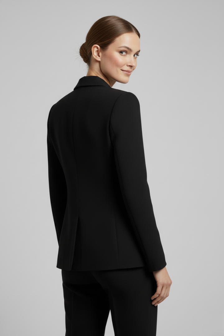 BLAZER DOUBLE BOUTONNAGE BOUTONS DORÉS POUR FEMME