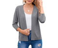 GILET POUR FEMME COURT OUVERT