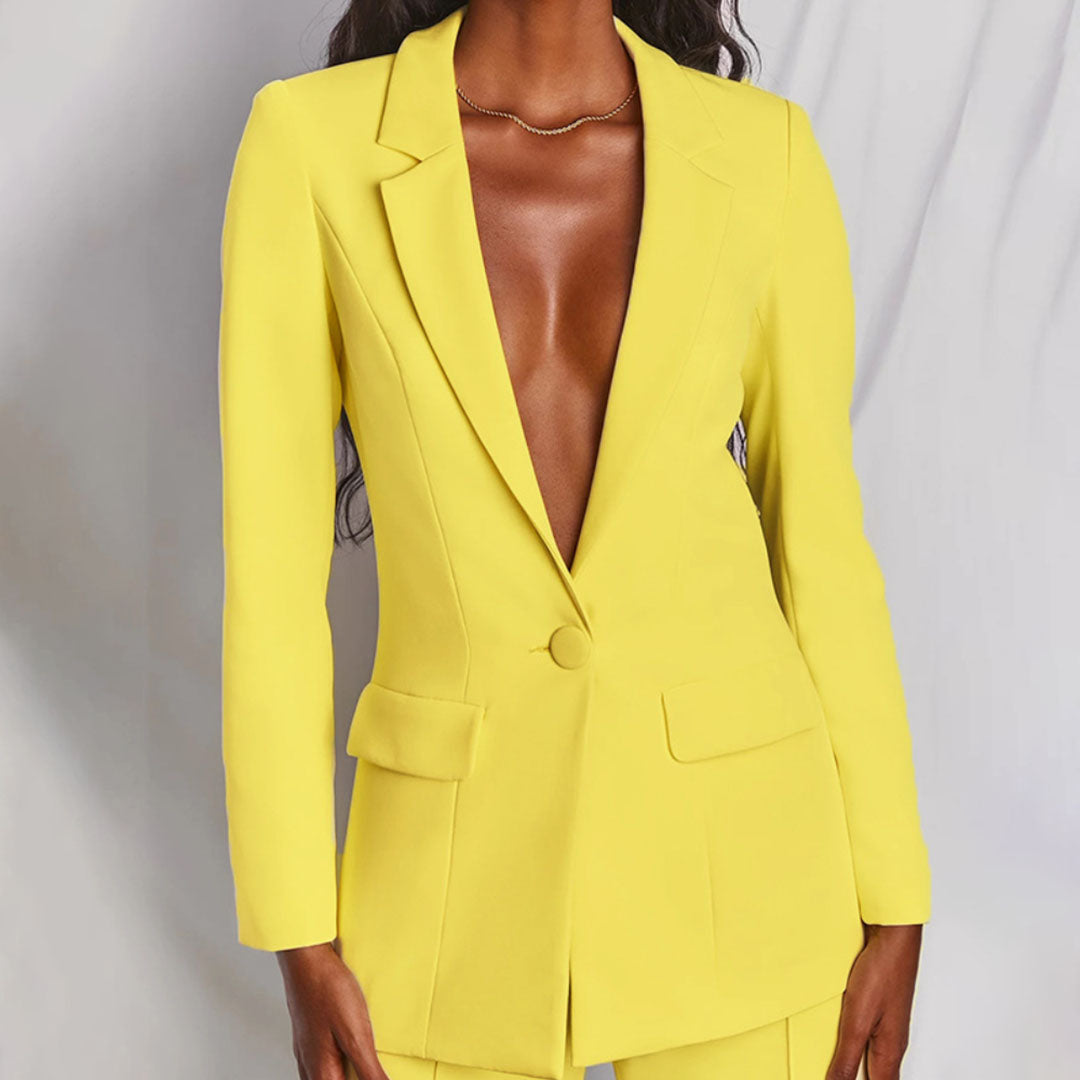 ENSEMBLE STRUCTURÉ BLAZER FEMME