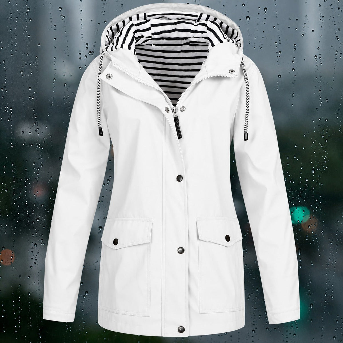 MANTEAU HIVER CAPUCHE POUR FEMME