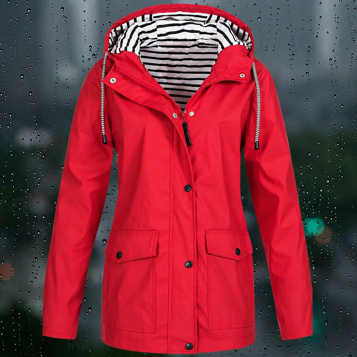 MANTEAU HIVER CAPUCHE POUR FEMME