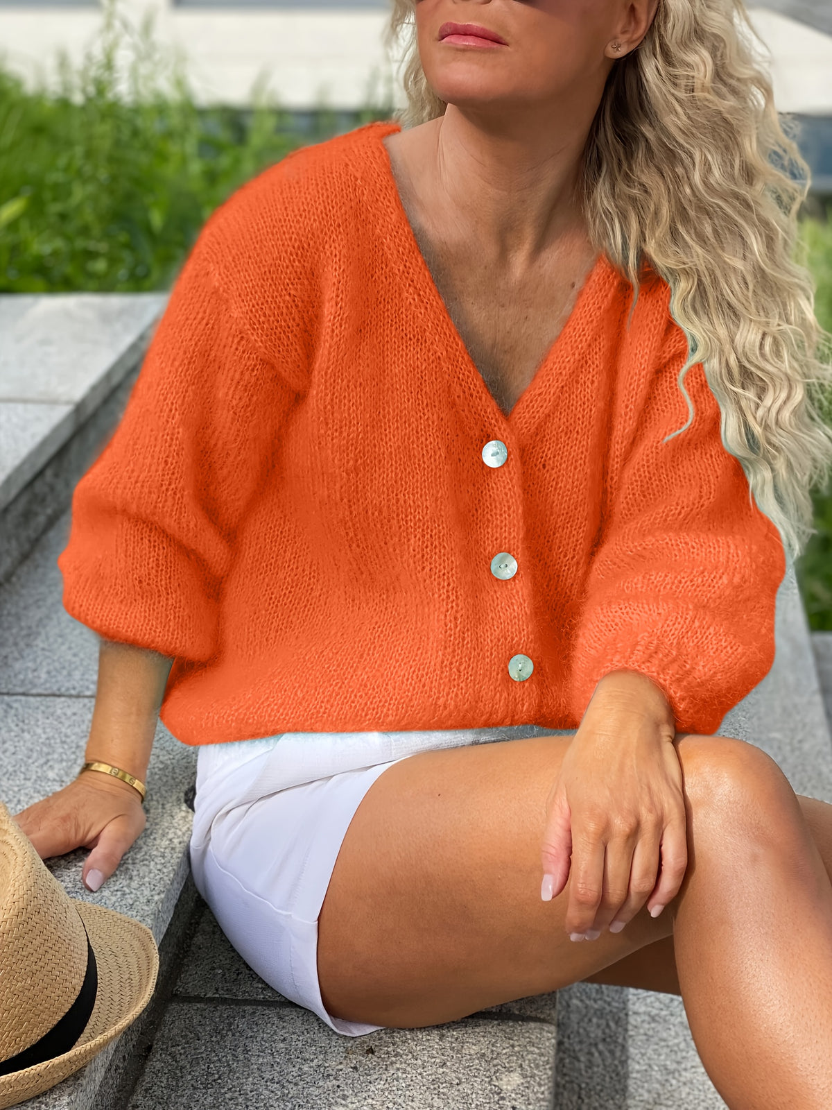 GILET MAILLE BOUTONNÉ POUR FEMME