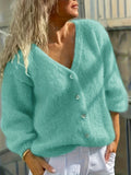 GILET MAILLE BOUTONNÉ POUR FEMME