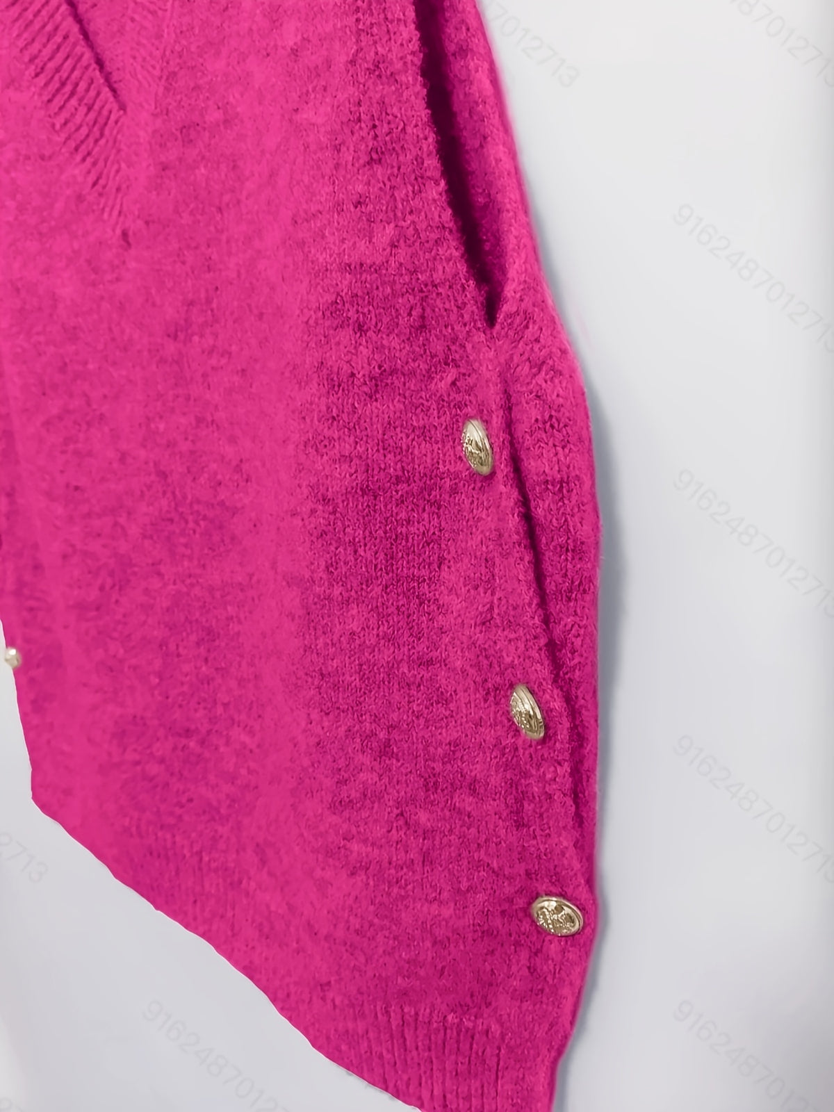 GILET BOUTONS DORÉS POUR FEMME – GILET FEMME SANS MANCHES