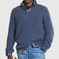 PULL COL MONTANT DEMI-ZIP POUR HOMME