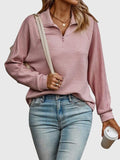 PULL COL MONTANT ZIPPÉ POUR FEMME
