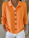 GILET POUR FEMME BOUTONNÉ COL V