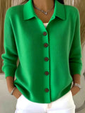 GILET POUR FEMME BOUTONNÉ COL V
