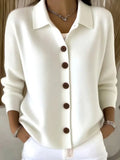GILET POUR FEMME BOUTONNÉ COL V