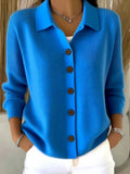 GILET POUR FEMME BOUTONNÉ COL V