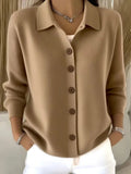 GILET POUR FEMME BOUTONNÉ COL V