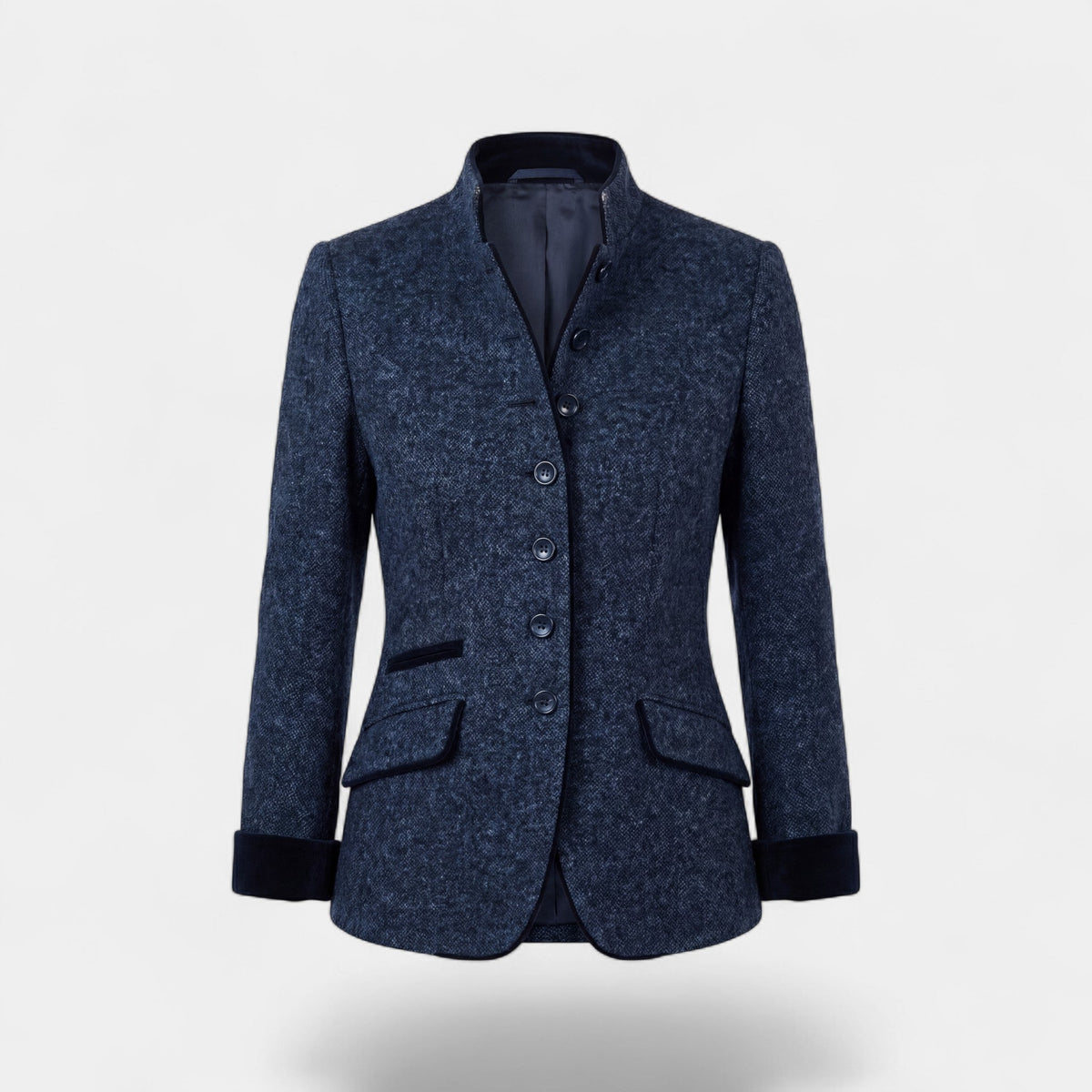 BLAZER FEMME À BOUTONS CONTRASTÉS