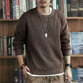PULL MAILLE GAUFRÉE POUR HOMME