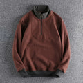 PULL DEMI ZIP COL MONTANT POUR HOMME