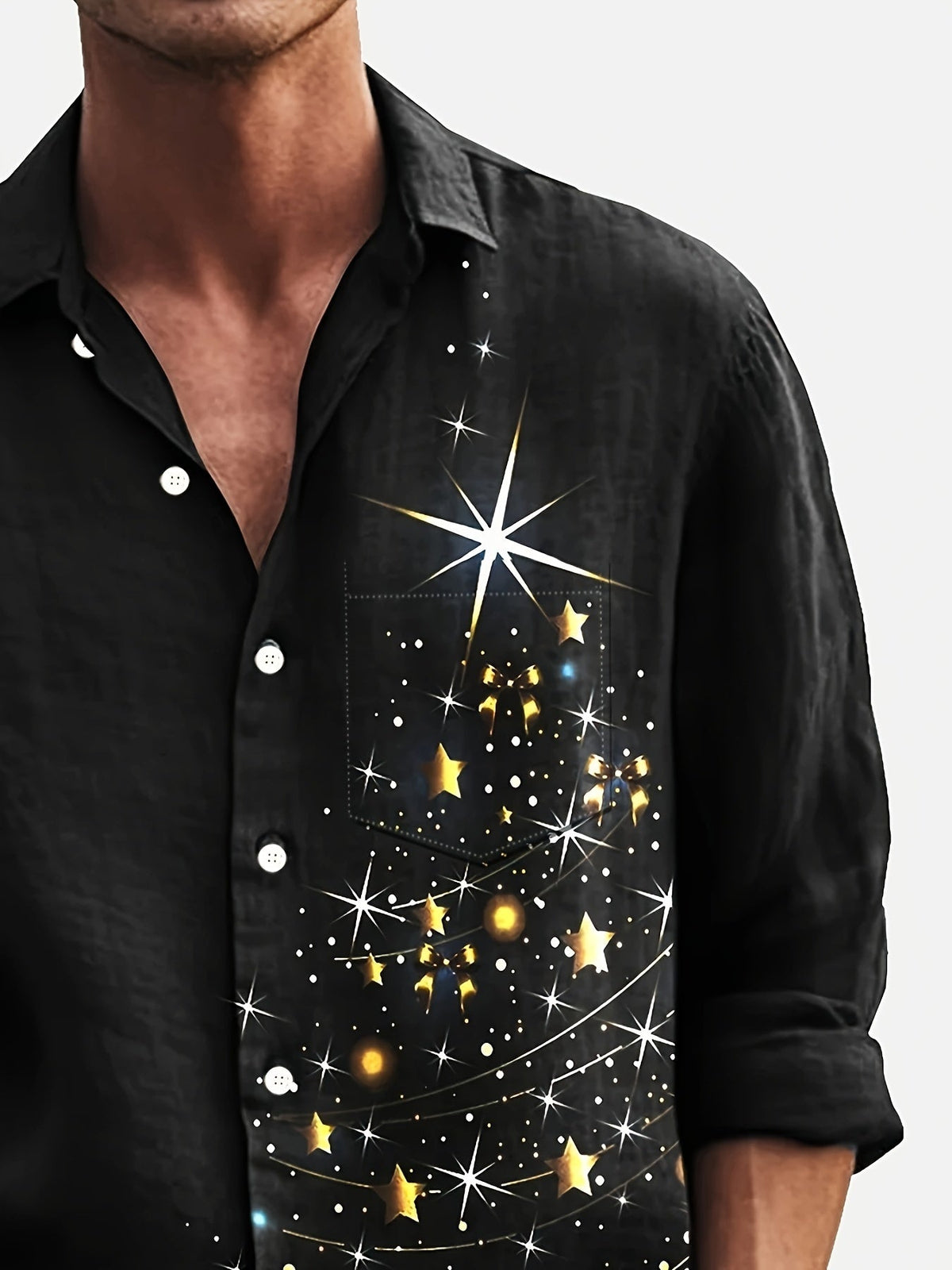 Chemisiers de Noël Homme - Chemise Imprimé Festif