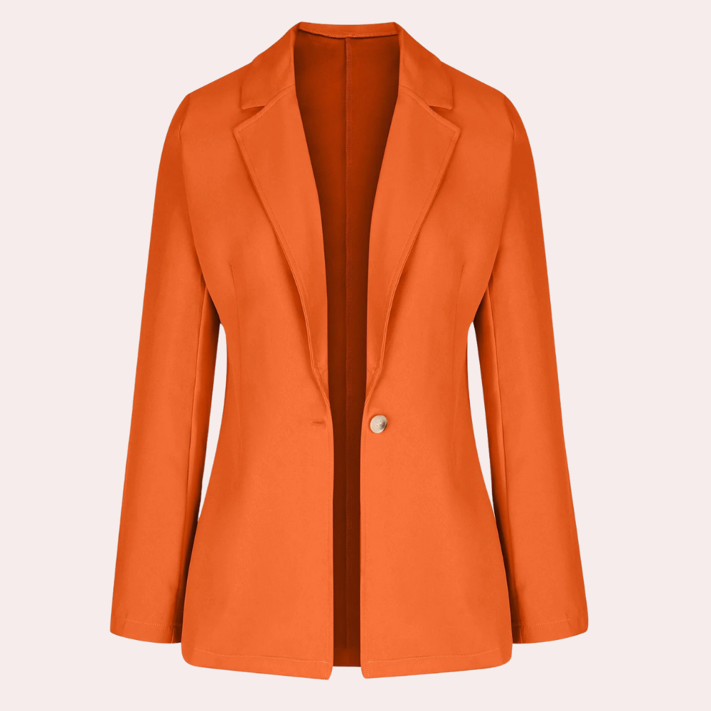 BLAZER UNI MANCHES 3/4 POUR FEMME
