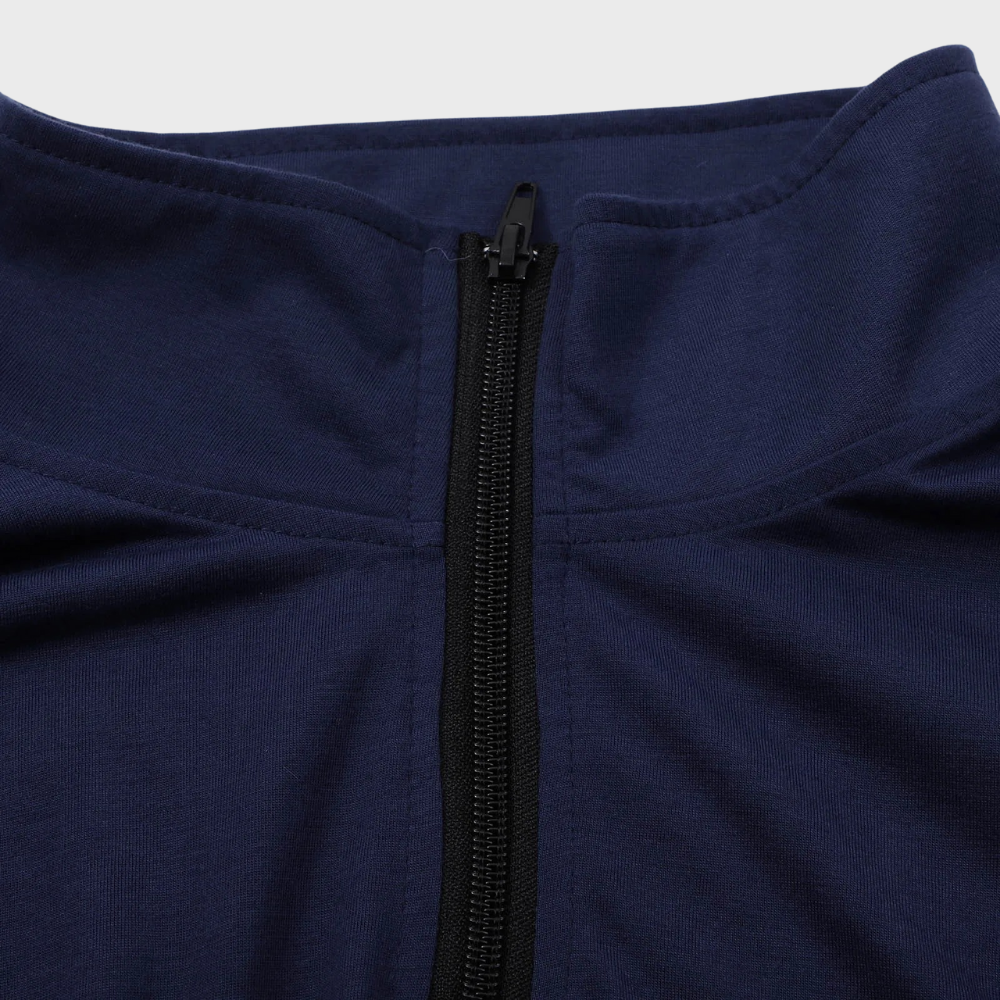PULL DEMI-ZIP ÉTÉ POUR HOMME