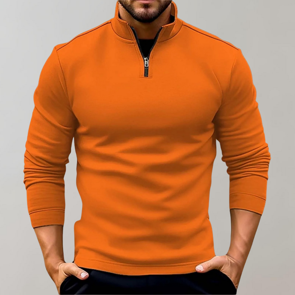PULL DEMI-ZIP ÉTÉ POUR HOMME