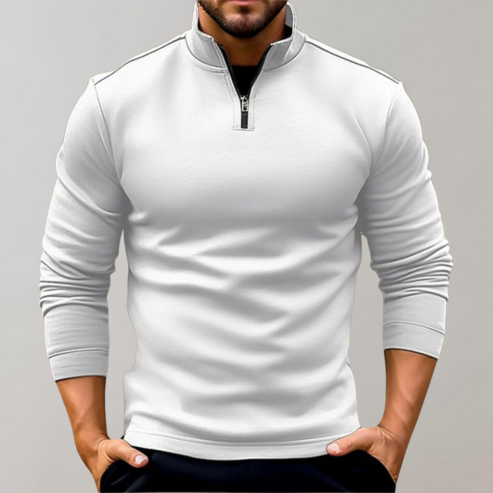 PULL DEMI-ZIP ÉTÉ POUR HOMME
