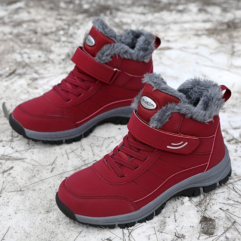 BOTTINES FOURRÉES HIVER POUR FEMME