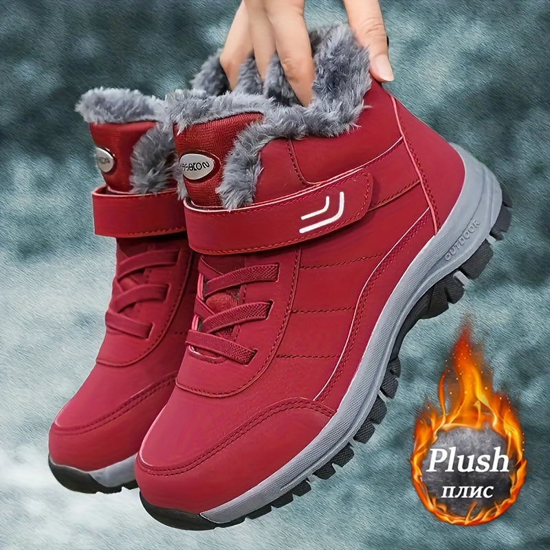 BOTTINES FOURRÉES HIVER POUR FEMME