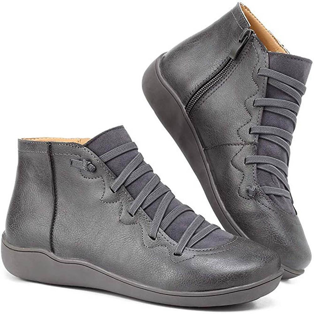 BOTTINES ZIP LATÉRAL POUR FEMME