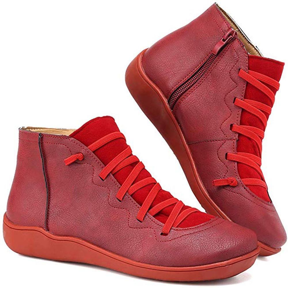 BOTTINES ZIP LATÉRAL POUR FEMME