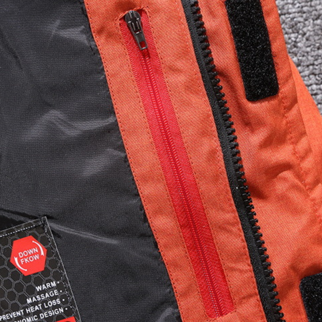 PARKA ZIPPÉE À CAPUCHE POUR HOMME