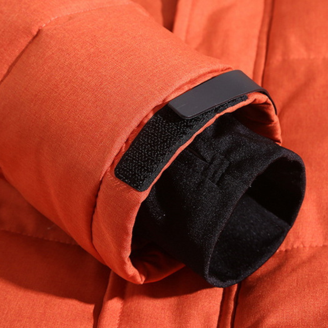 PARKA ZIPPÉE À CAPUCHE POUR HOMME