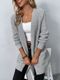 CARDIGAN OUVERT MAILLE GILET POUR FEMME
