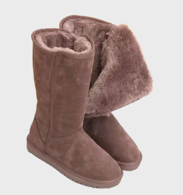 BOTTES MI-MOLLET ZIPPÉES POUR FEMME