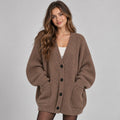 GILET POUR FEMME EN MAILLE OVERSIZE