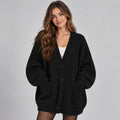 GILET POUR FEMME EN MAILLE OVERSIZE