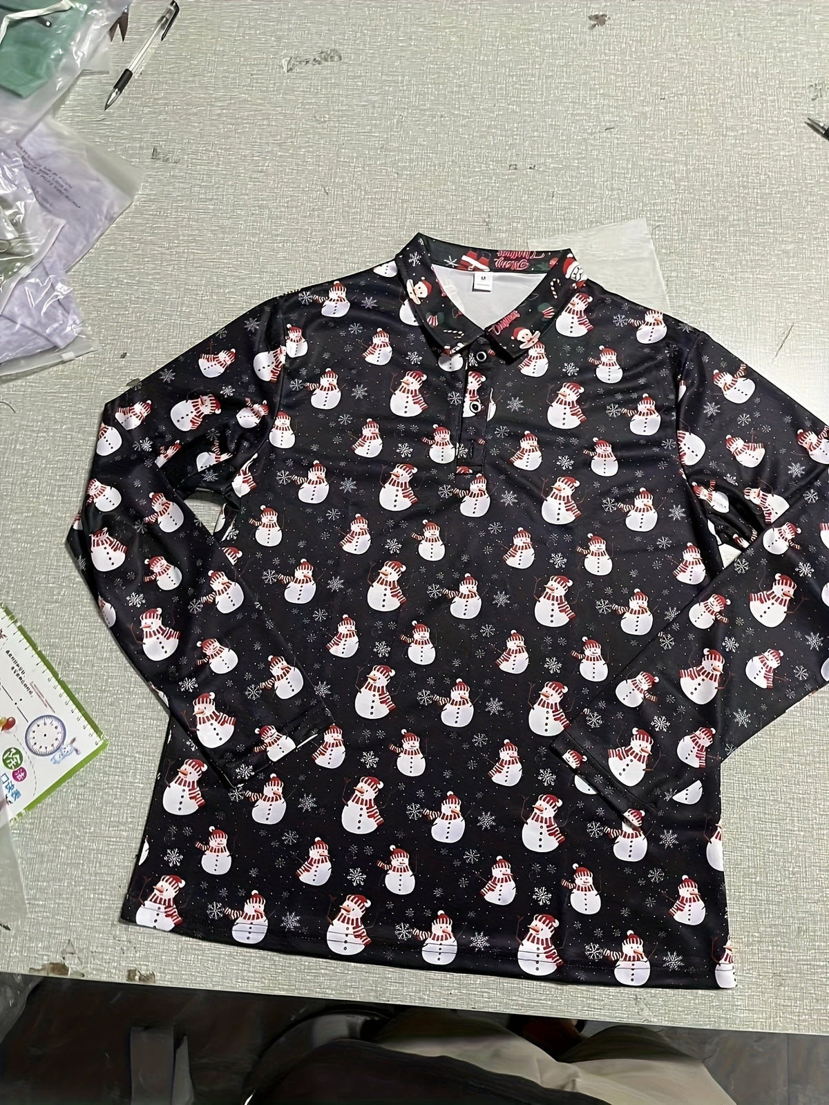 CHEMISE IMPRIMÉE CHEMISIERS DE NOËL POUR HOMME