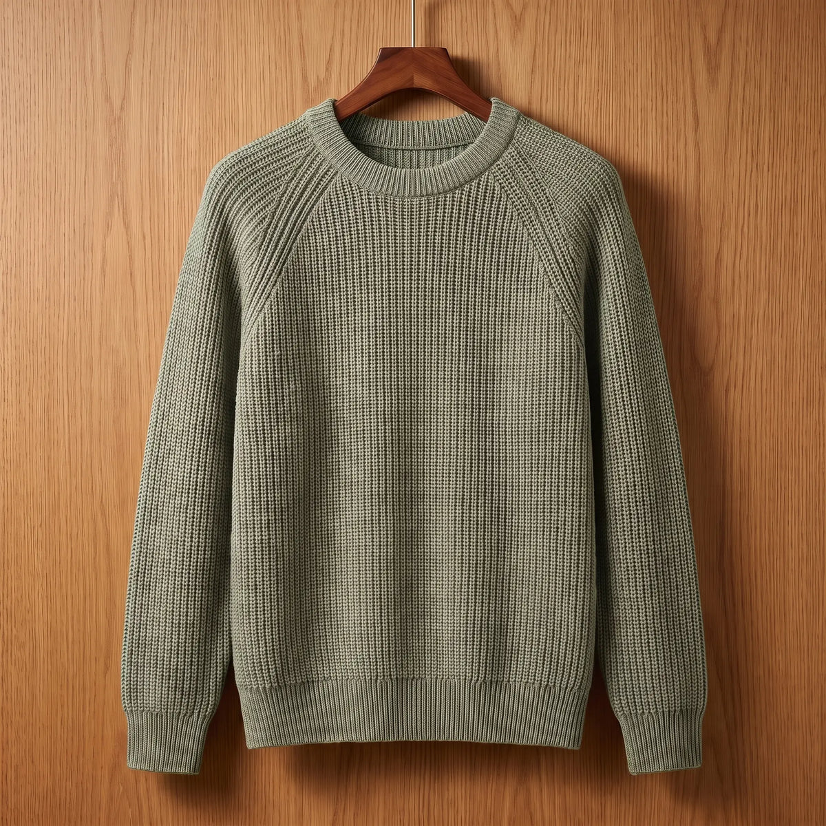 PULL MAILLE COTES RAGLAN POUR HOMME