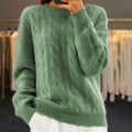 ANNA PULL MAILLE AMPLE COL ROND POUR FEMME