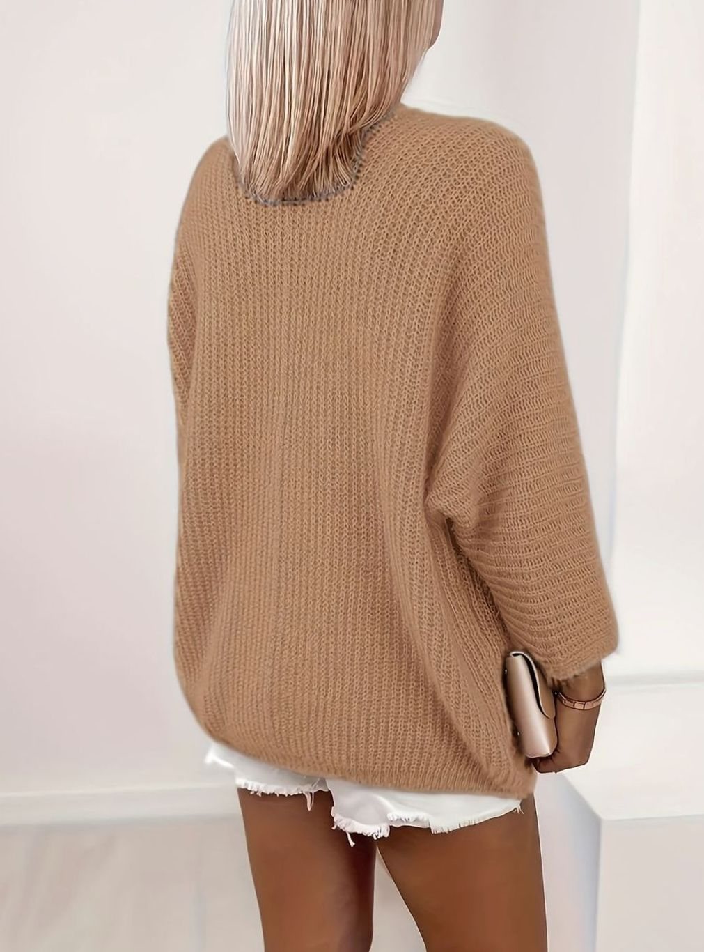GILET POUR FEMME MAILLE OUVERTE
